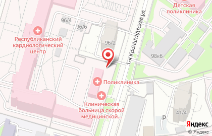 Поликлиника, Республиканский кардиологический диспансер на карте