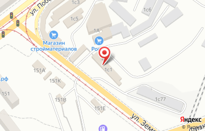 Магазин напольных покрытий Европол на улице Елизарова на карте
