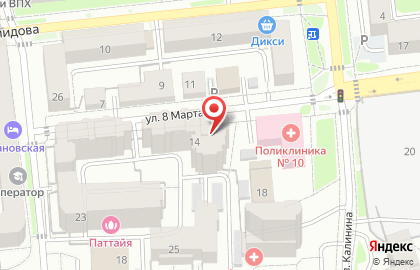 Магазин Свет в Иваново на карте