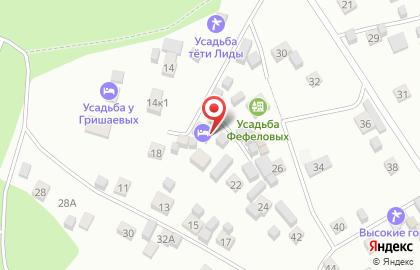 Гостевой дом Гнездо Журавля на карте