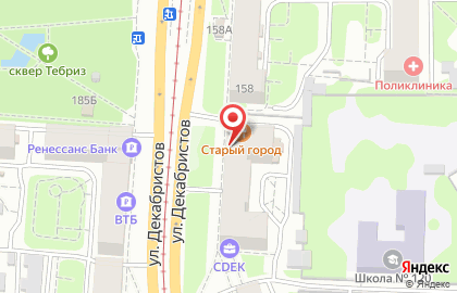 Торгово-ремонтная фирма Клондайк на улице Декабристов на карте