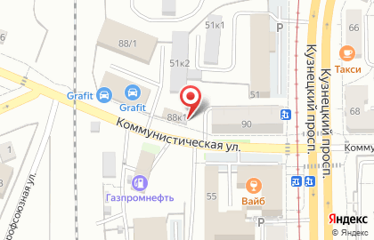 Продовольственный магазин на Коммунистической, 88 к1 на карте