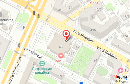 Сауна в Воронеже на карте