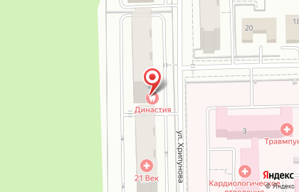Стоматологический центр Династия на улице Хрипунова на карте