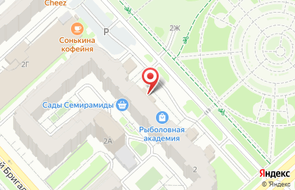 Салон цветов Зелёный на карте