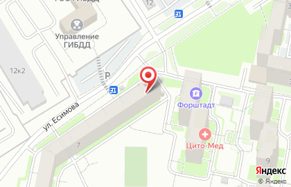 Охранная организация Пересвет на карте
