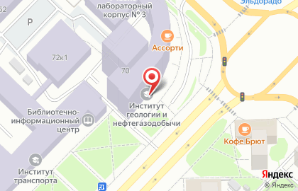 Научно-исследовательский проектный институт Нефтегазпроект на карте