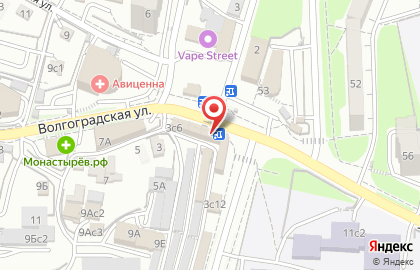Экспресс-парикмахерская Чёлка в Первореченском районе на карте