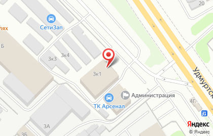 Магазин автозапчастей Боярин НН на Удмуртской улице на карте