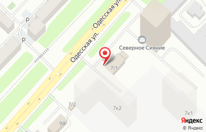 Пекарня-кондитерская Бисквит на Одесской улице на карте