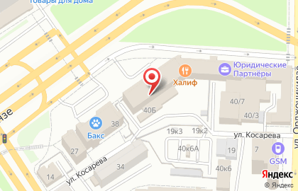 Лазертаг-клуб Портал-55 в Центральном административном округе на карте