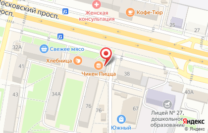 Офис продаж Билайн на Московском проспекте на карте