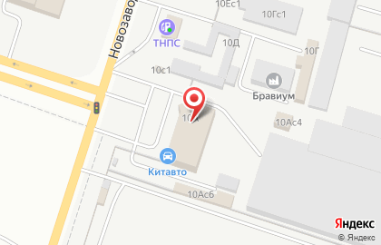 Технический центр Азия-Авто на Новозаводской улице на карте