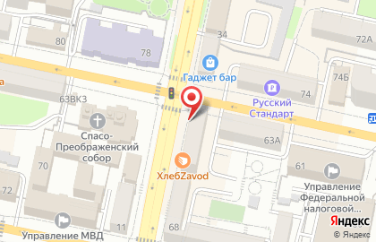 Магазин Enter на улице Попова на карте