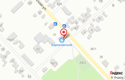 Магазин Бароновский на карте