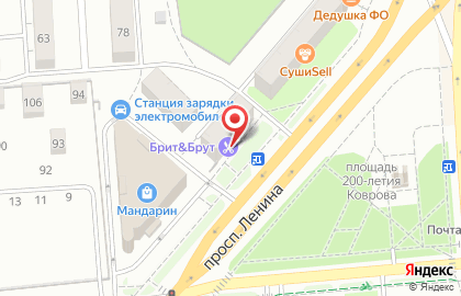 Интим-салон во Владимире на карте