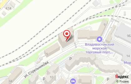 Транс-Эксперт на улице Стрельникова на карте