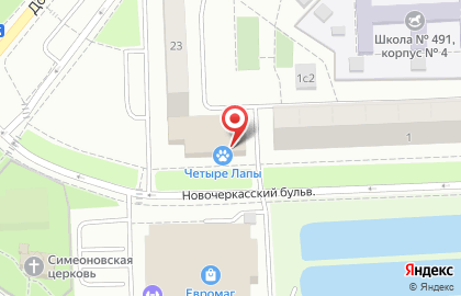 Универсам Fix Price на Донецкой улице на карте