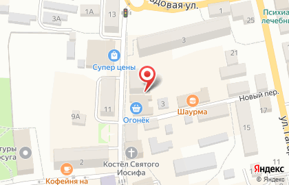 Магазин Лавка Бахуса на улице Тельмана на карте