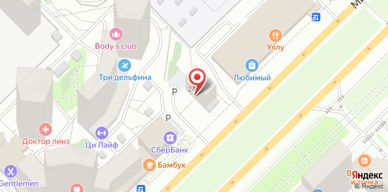 Стоматологическая клиника Эволюция на Мичуринском проспекте на карте
