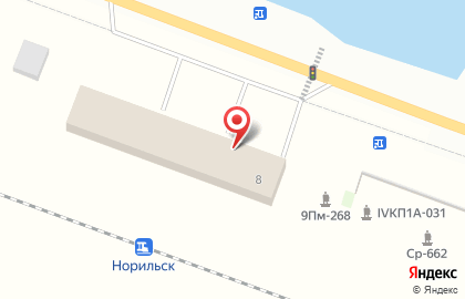 Предприятие технологического железнодорожного транспорта Норильский Никель на карте