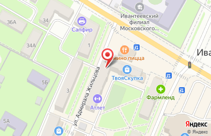 Салон Орхидея в Москве на карте