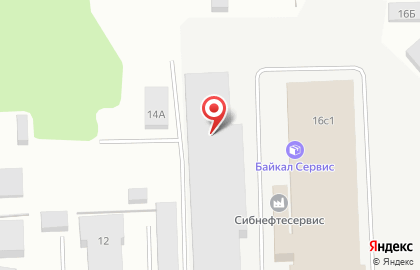 Транспортная компания Байкал Сервис на улице Авиаторов на карте