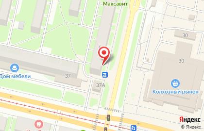 Коммерческий банк кб Юнистрим на улице Максима Горького на карте