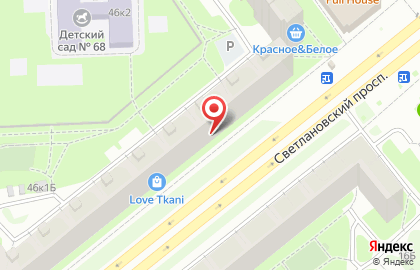 Мастерская по ремонту одежды, обуви и изготовлению ключей в Санкт-Петербурге на карте
