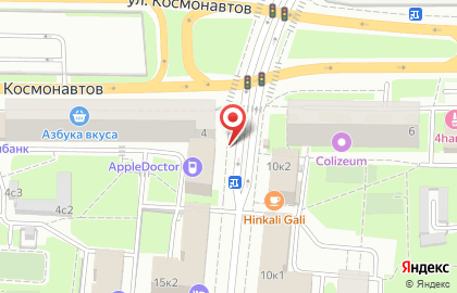 АСК на Ярославской улице на карте