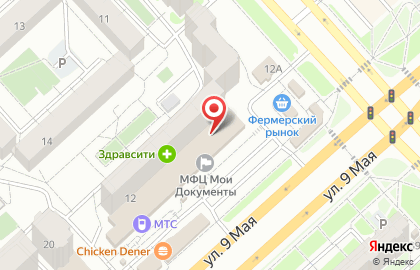 Енисейский объединенный банк в Красноярске на карте