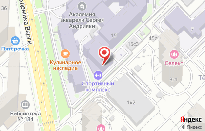Физкультурно-оздоровительный комплекс Физкультурно-оздоровительный комплекс в Москве на карте