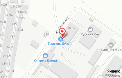 Пластик Дизайн на карте