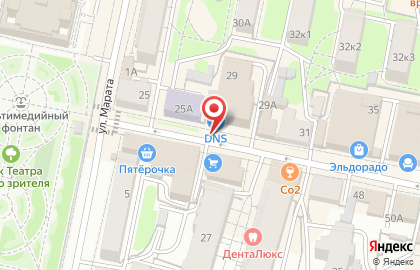 Магазин одежды и обуви, ИП Андрюшин В.С. на карте