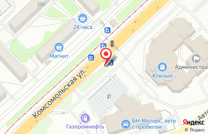 Магазин Цветы 24 в Заводском районе на карте