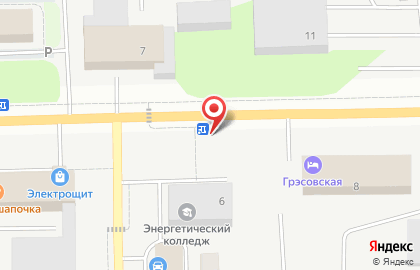 Продуктовый магазин в Сургуте на карте