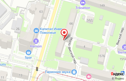 Адент на Малой Ямской улице на карте