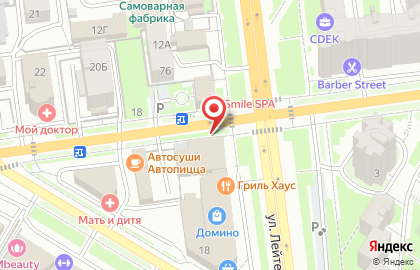 Сервисный центр Мастер на улице Лейтейзена на карте