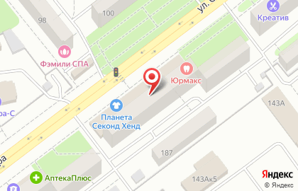 Ресторан Сакура в Промышленном районе на карте