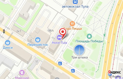 Туристическая компания Бриз на проспекте Ленина на карте