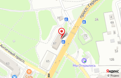 Агентство недвижимости ТВОЙ ДОМ на проспекте Героев Сталинграда на карте