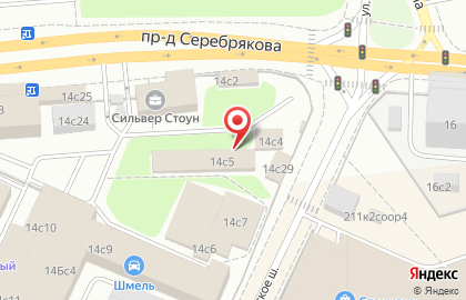 IT-компания Вдгб на проезде Серебрякова на карте