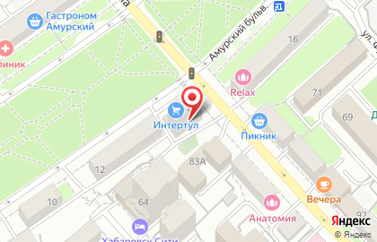 Магазин Интертул в Хабаровске на карте