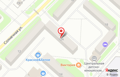 Акватехник на Солнечной улице на карте