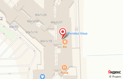 Бургерная BB & Burgers на Пулковском шоссе на карте
