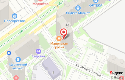 Автошкола Драйвер на Подмосковном бульваре на карте
