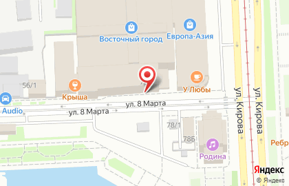 Магазин Мир штор в Калининском районе на карте