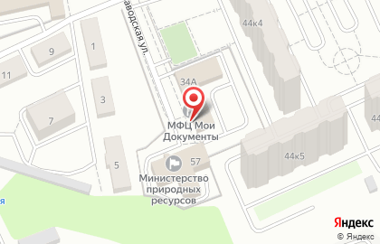 Многофункциональный центр Калужской области Мои Документы на Хрустальной улице на карте