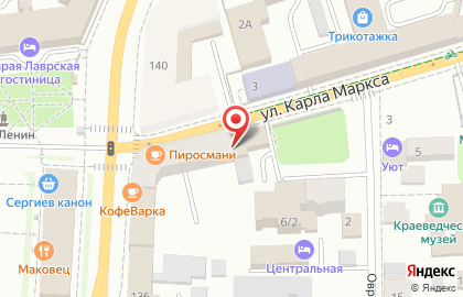 Пиццерия Марио Pizza на проспекте Красной Армии на карте