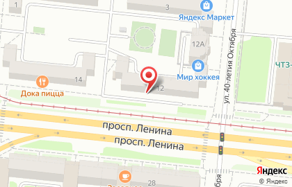 Бухгалтерско-консалтинговая компания Баланс на проспекте Ленина на карте